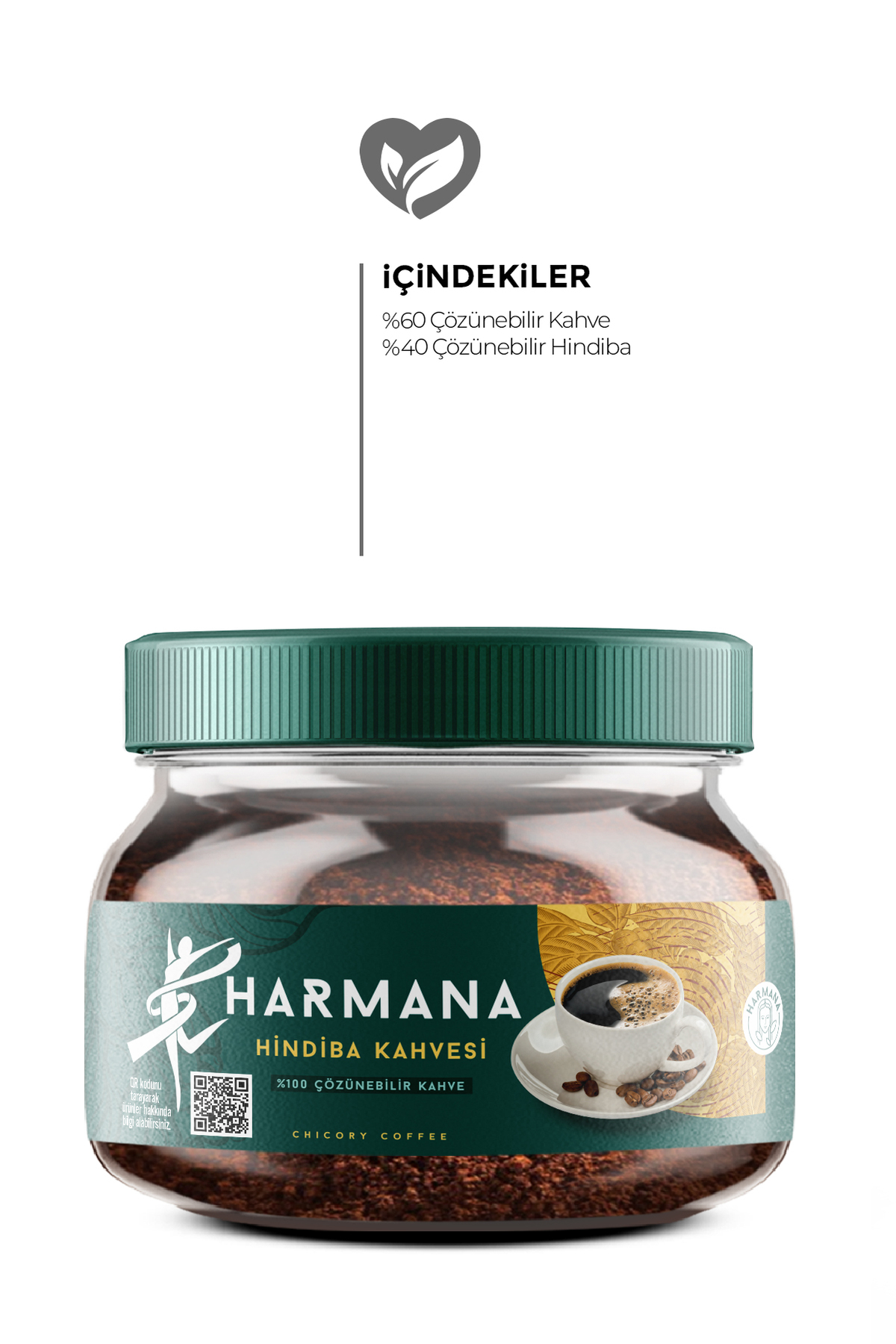 HARMANA Hindiba Kahvesi 1 Aylık - (60 Kullanım) Net 150gr - Görsel 3