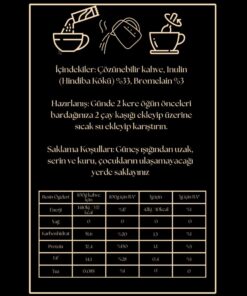 21DAY 21 Day Inulin And Bromelain Coffee - 100gr - Görsel 3