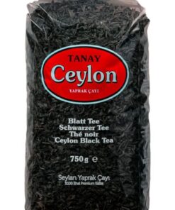 Tanay Ceylon Çayı 750 Gr 0 İthal Sri Lanka Siyah Dökme Yaprak Çay OPA Kaçak Seylan Çayı