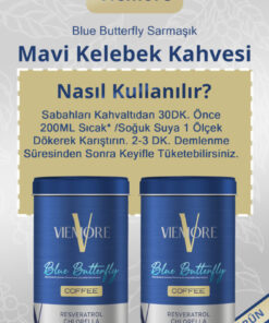 Alternative view of Viemore Blue Butterfly Sarmaşık Ekstresi Içeren Kahve - Mavi Kelebek Kahvesi 100g