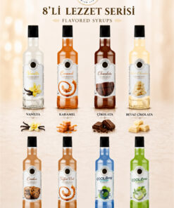 sweet heaven 8li Kahve Şurubu 8x110ml - 880ml