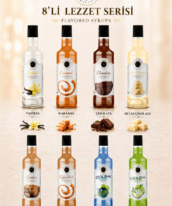 sweet heaven 8li Kahve Şurubu 8x110ml - 880ml