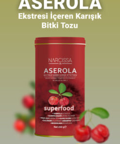 Narcissa Aserola Ekstresi içeren Karışık Bitki Tozu - Aserola Detoks Form Çayı