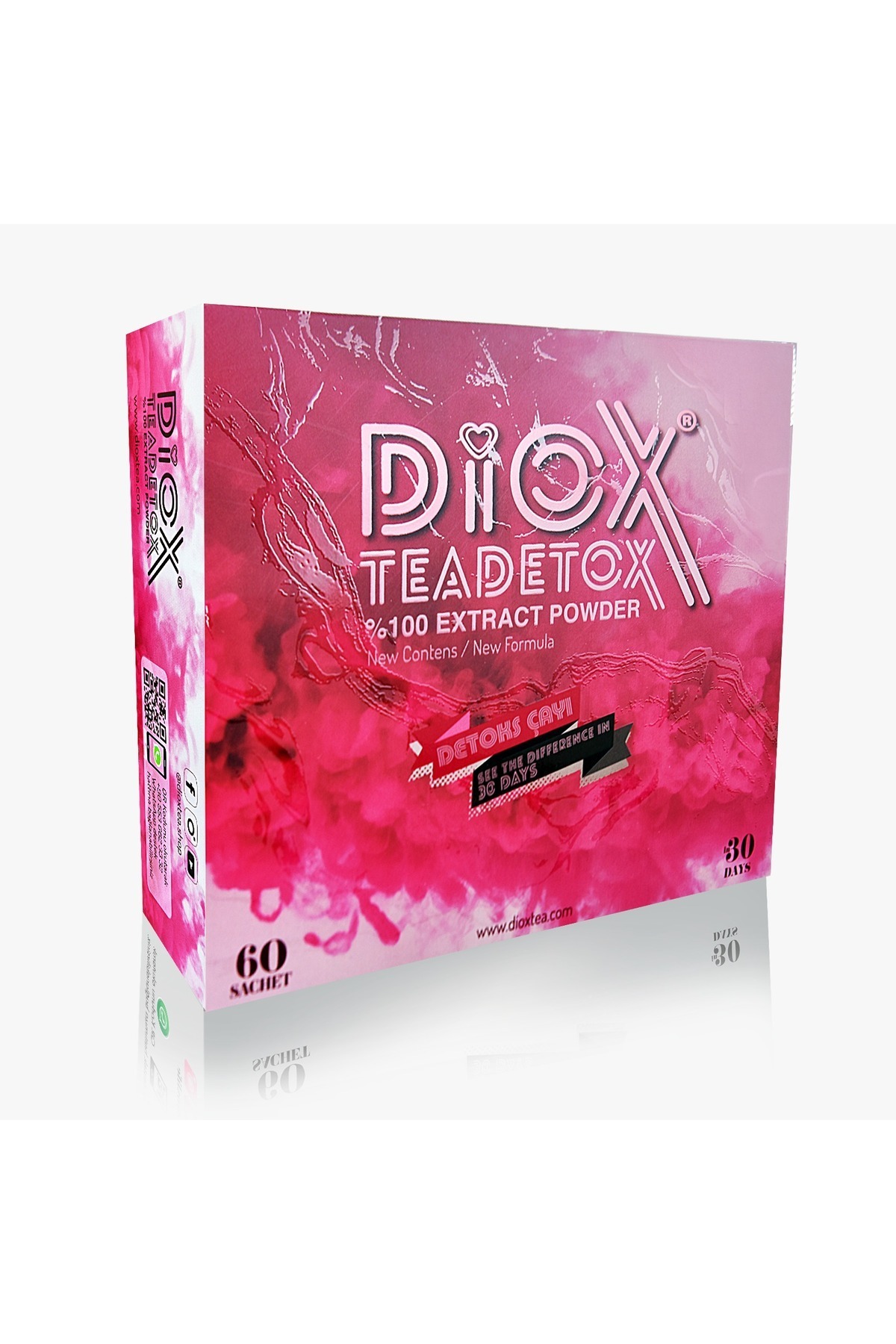 Diox Tea 60'lı Detoks Çayı 1 Aylık Detox Paketi
