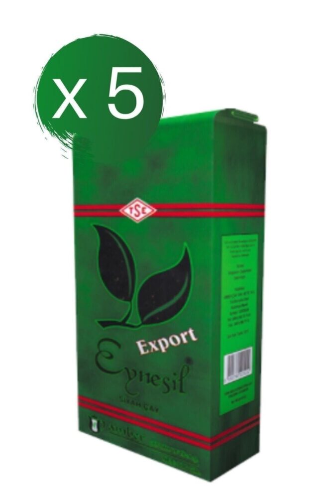 Amber Destan Eynesil Export Özel Siyah Çay 500 gr x5 Adet