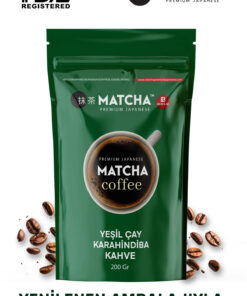 Bilge İlaç Matcha Premium Japanese KAHVE YEŞİL ÇAY VE KARAHİNDİBA İÇEREN KAHVE