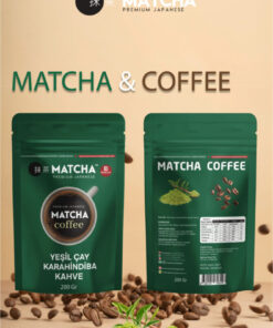 Bilge İlaç Matcha Premium Japanese KAHVE YEŞİL ÇAY VE KARAHİNDİBA İÇEREN KAHVE - Görsel 3