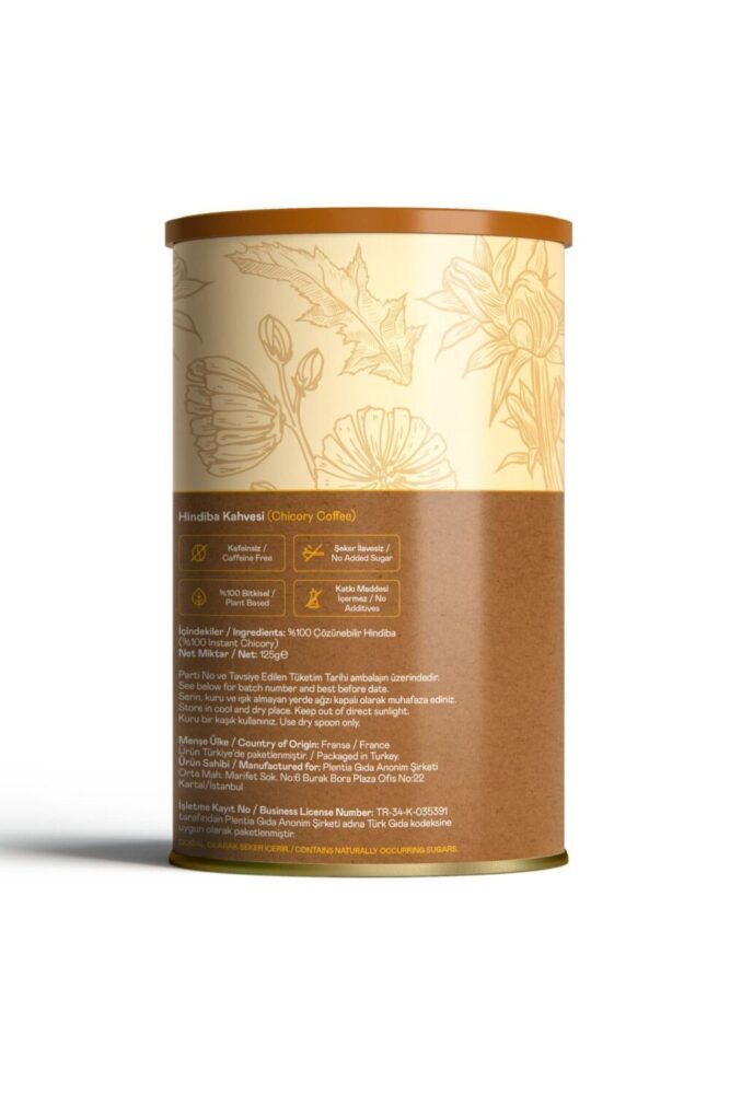 Plentia Superfoods Sade Hindiba Kahvesi - Pure Chicory - Görsel 2