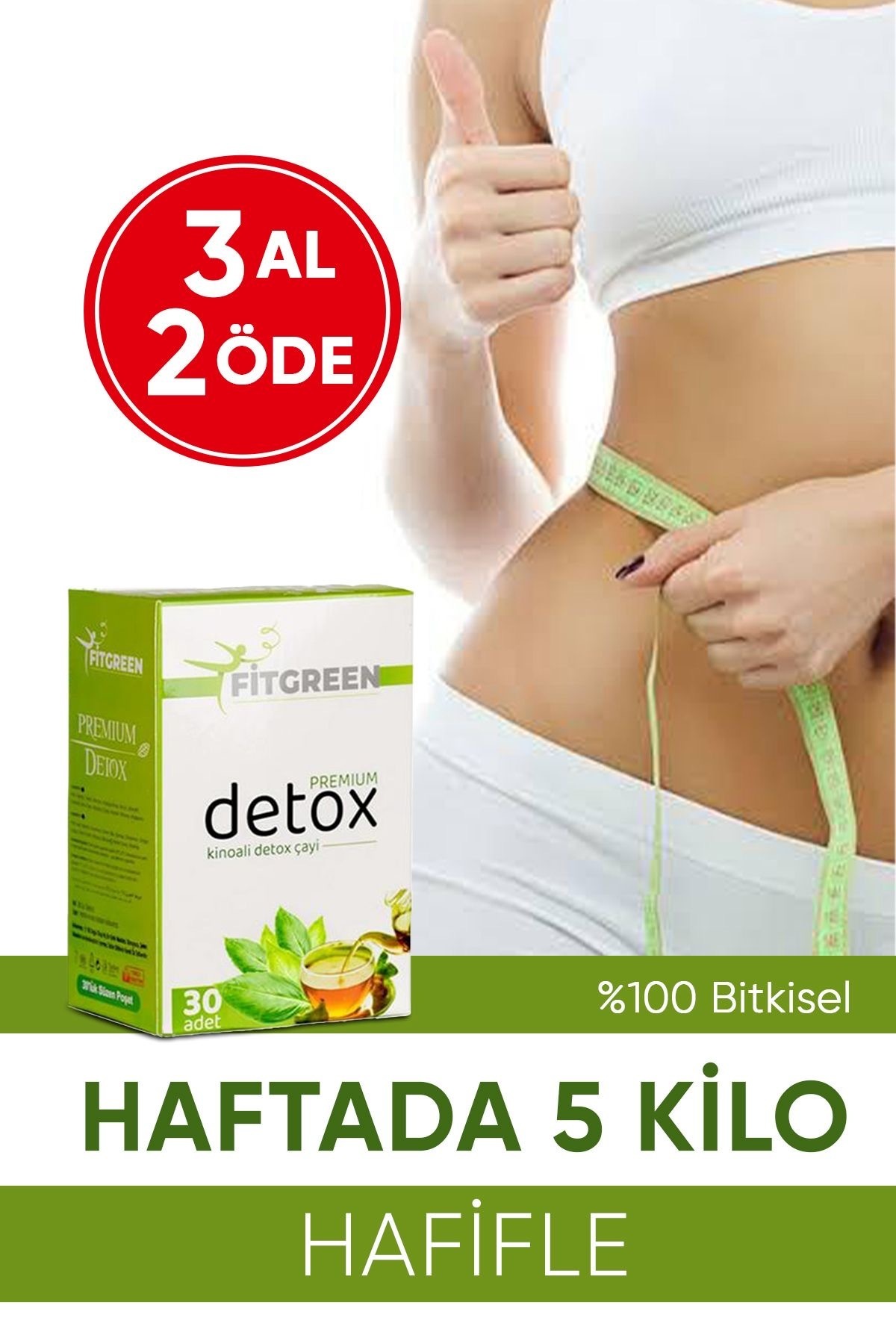 FİTGREEN Detox Çayı tok tutma FİT YAŞAM