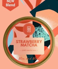Mim and More Strawberry Matcha - Çilek Aromalı Matcha, 25 gr