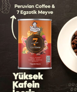 Patina Form Kahvesi 7 Egzotik Meyve ve Ekstra Kafeinli 30 Saşet - Görsel 3