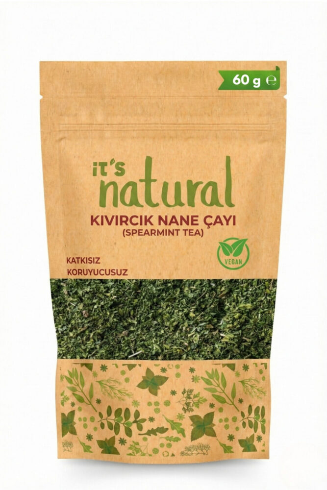 it's Natural Kıvırcık Nane Çayı 60 G Spearmint Tea
