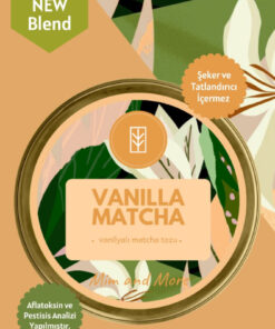 Mim and More Vanilla Matcha - Vanilya Aromalı Matcha, 25 gr