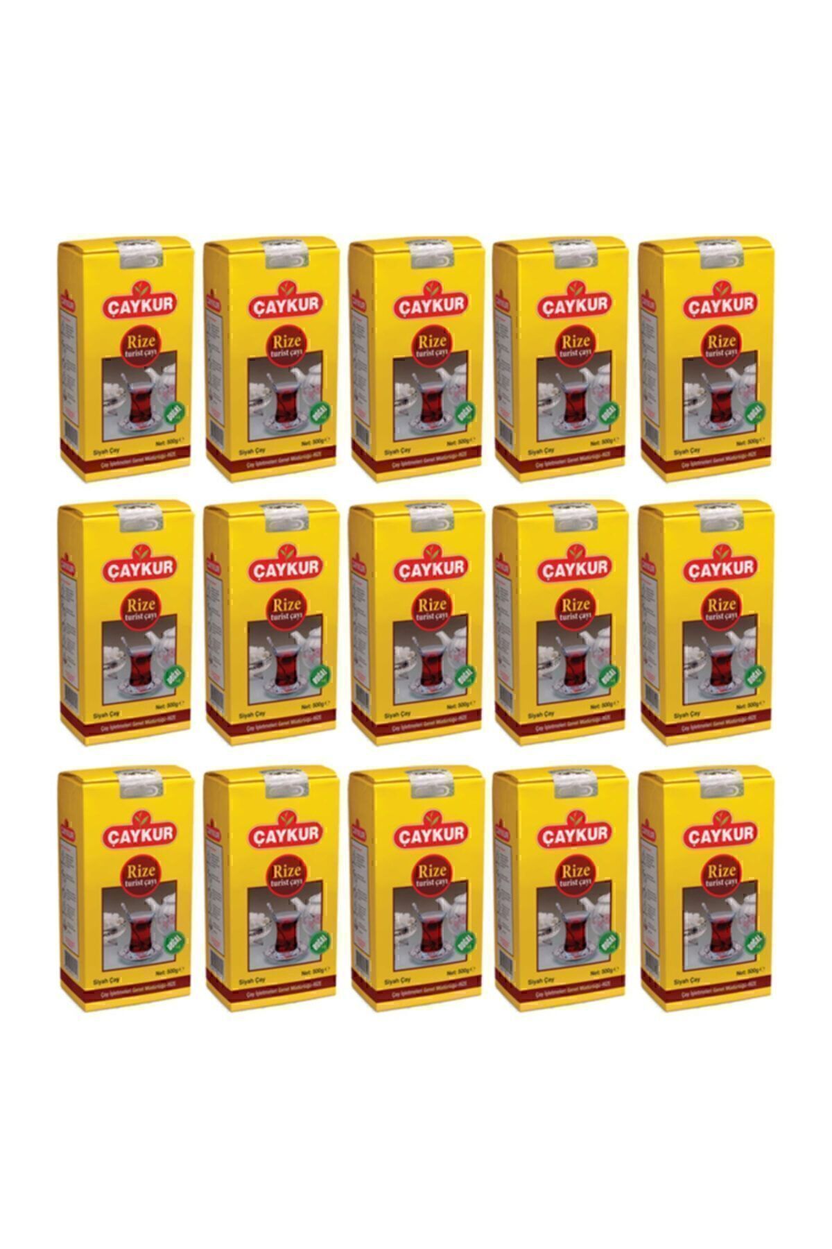 Çaykur Rize Turist Çayı 15 x 500 G