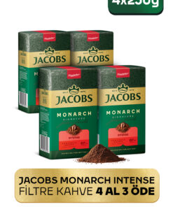 Jacobs Monarch Intense Filtre Kahve 250gr 4 Al 3 Öde