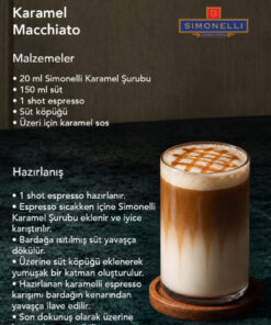 Alternative view of Simonelli Kahve Ve Kokteyl Şurubu Karamel Aromalı 700 ml Pompa Hediyeli