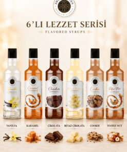 sweet heaven 6'lı Kahve Şurubu 110mlx 6adet - Bestseller ( 660ml )