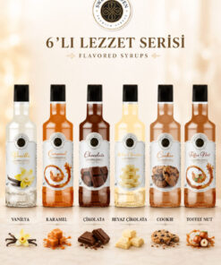 sweet heaven 6'lı Kahve Şurubu 110mlx 6adet - Bestseller ( 660ml )