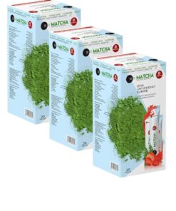 Bilge İlaç Matcha Premium Japanese 3 Kutu Matcha Tozu Çayı Maça Çayı 3 Paket