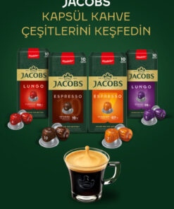 Alternative view of Jacobs Kapsül Kahve Tanışma Paketi 40'lı ( Nespresso Uyumlu Alüminyum Kapsül Kahve )
