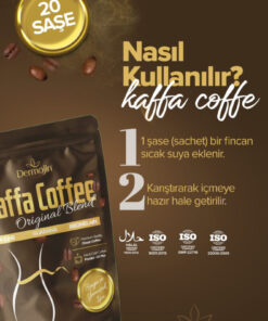 Alternative view of Dermojin Kaffa Kahvesi ( Inulın , Bromelaın ,guarana )