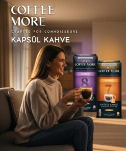 Alternative view of C.M Coffee More Kapsül Tanışma Paketi 40'lı ( Nespresso Uyumlu Alüminyum Kapsül Kahve )
