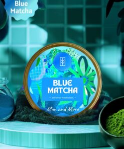 Mim and More Blue Matcha - Mavi Spirulina Superfood Matcha Tozu, 25 Gr
