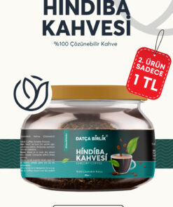 DATÇA BİRLİK HİNDİBA KAHVESİ DETOX KAHVE 1 AYLIK ( 60 KULLANIM ) Net 150 gr