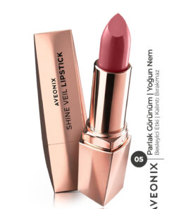 AVEONIX Shine Veil Parlak Ruj 05 Nemlendirici Pürüzsüz Dolgun Dudak Etkili Lipstick