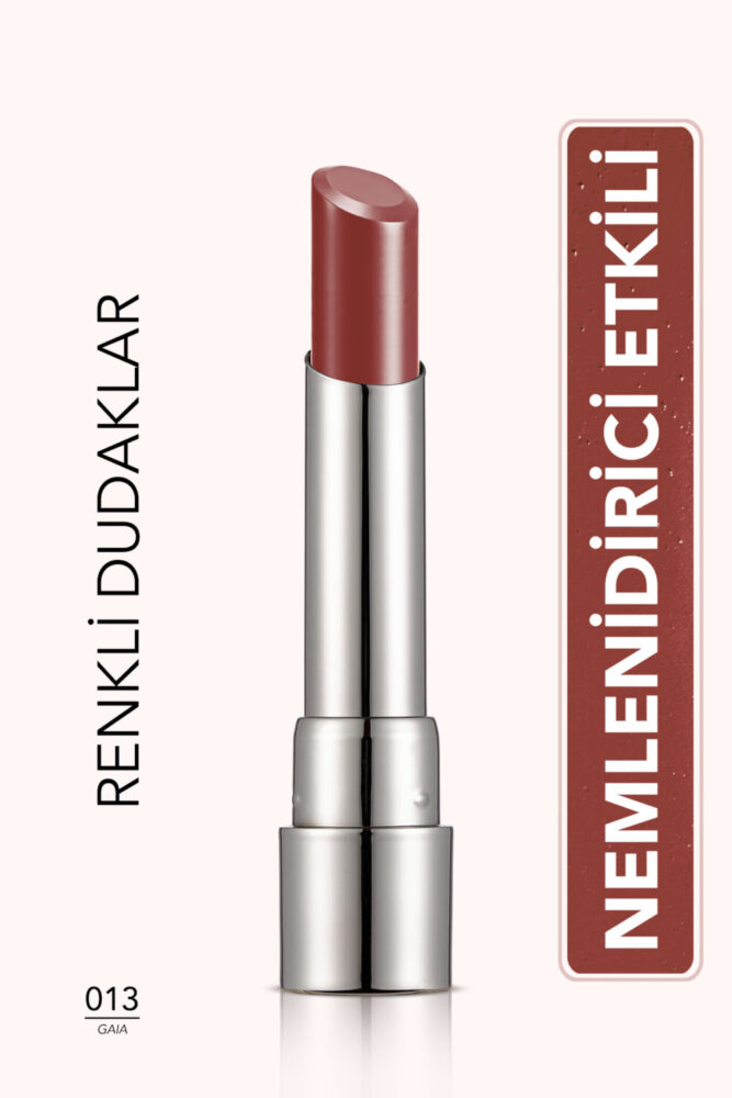 Flormar Nemlendirici Parlak Ruj- Sheer Up Lipstick - 013 Gaia - 8682536012119