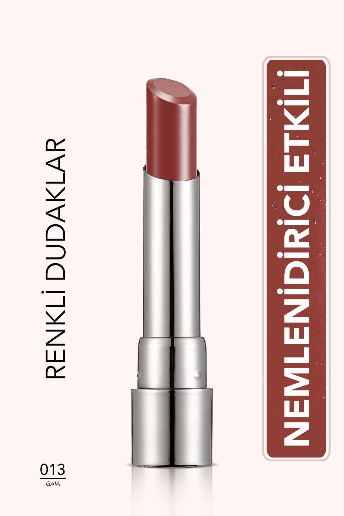 Flormar Nemlendirici Parlak Ruj- Sheer Up Lipstick - 013 Gaia - 8682536012119