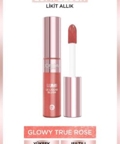 L'Oreal Paris Lumi Blush Likit Allık 630 Glowy True Rose - Pembe Tonlu, Aydınlık, Canlı ve Doğal Işıltı Veren