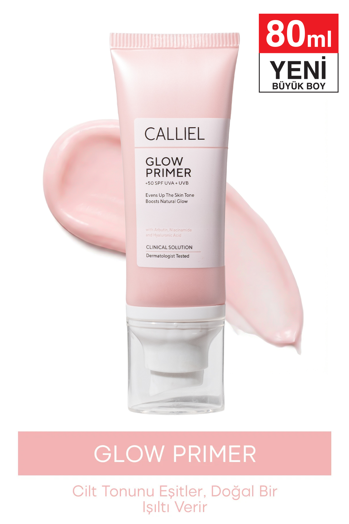 CALLİEL Ton Eşitleyici Aydınlık Verici Yoğun Nemlendirici +50 SPF Güneş Kremi 80 ML