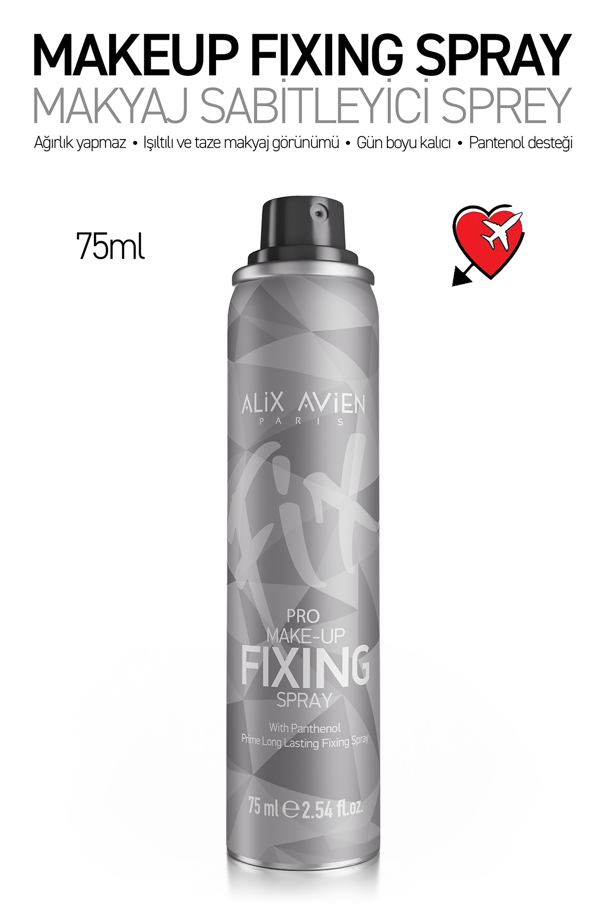 Alix Avien Makyaj Sabitleyici Sprey - Make Up Fixing Spray 75 ML