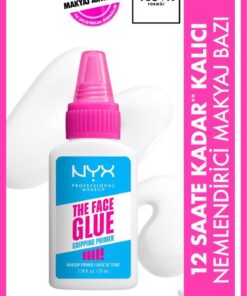 NYX Professional Makeup Face Glue Primer 12 Saate Kadar Kalıcı Nemlendirici Makyaj Bazı