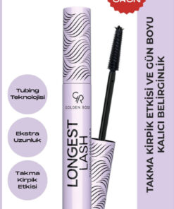 Golden Rose Longest Lash Tubing Mascara - Ekstra Uzunluk ve Takma Kirpik Etkili Siyah Maskara