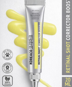 KOREACO Retinal (%0,1) Shot Corrector Booster Krem 20 ml | Niacinamide %5 Pantehnol %1 Matrixyl %3