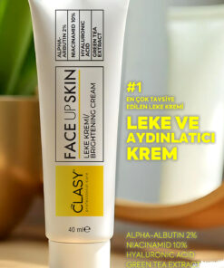 Clasy Care Face Up Skin Aydınlatıcı Leke Kremi, Leke Karşıtı, Siyah Nokta 40ml