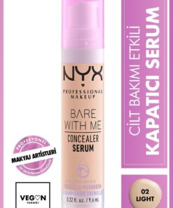 NYX Professional Makeup Bare With Me Kapatıcı Serum 02 Light Concealer