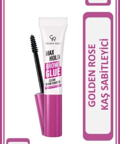 Golden Rose Max Hold Brow Glue - Şeffaf Kaş Sabitleyici Jel (Biotin & B5 İçerikli)
