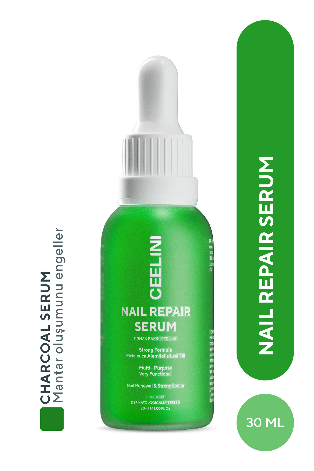 Ceelini El ve Ayak Mantarı , Koku Giderici Tırnak Güçlendirici Çay Ağacı , Salisik Asit Özlü Serum 30 ml