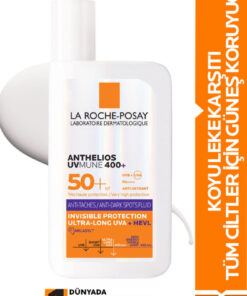 La Roche Posay Anthelios Uvmune Anti Dark Spots Fluid Lekeli Ciltler İçin Yüksek Koruma SPF50+ Yüz Güneş Kremi 50ML