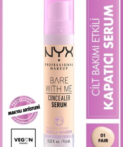 NYX Professional Makeup Bare With Me Kapatıcı Serum 01 Fair Concealer
