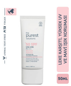 Leke Karşıtı ve Cilt Tonu Eşitleyici Renkli Güneş Koruyucu Krem SPF 50, 50 ml