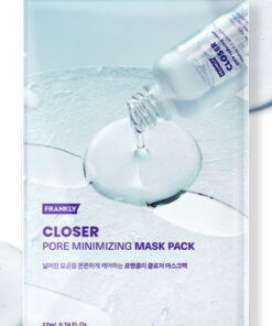 FRANKLY Closer - Pirinç Özü, Peptit ve Kolajen İçeren Gözenek Sıkılaştırıcı Kağıt Maske