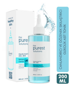 The Purest Solutions Canlandırıcı ve Gözenek Sıkılaştırıcı Glikolik Asit Tonik 200 ml