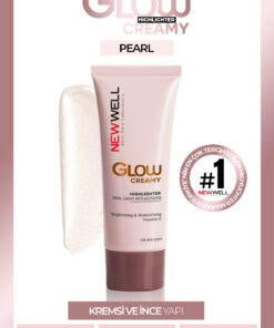 New Well Glow Creamy Highlighter Doğal Işıltılı Krem Aydınlatıcı 30 ML Pearl 01