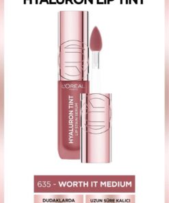 L'Oreal Paris Hyaluron Lip Tint Dudak Parlatıcı - 635 Worth It Medium