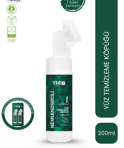 TTO X Nemlendirici Yüz Temizleme Köpüğü 200 ml Hyaluronik Asitli Tüm Cilt Tipleri İçin Günlük Kullanım