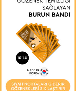 Mjcare Nose Patch Siyah Nokta Ve Gözenek Için Temizleyici Burun Bandı 10'lu
